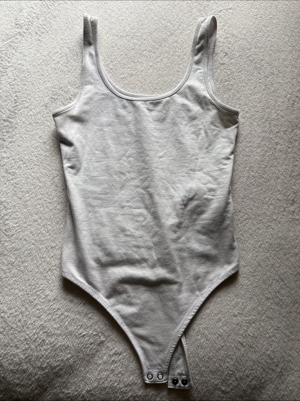 Abercrombie & Fitch White Tank-Style Kids One-Piece Bodysuit